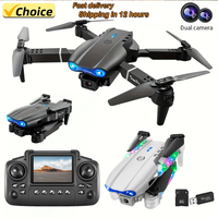 2025 New E88 E99 Pro Max RC Quadcopter with Screen Remote Control | Optical Flow Positioning | LED Light Arm Boy's Toy Gifts