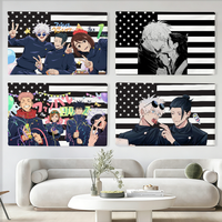 Adventure anime J-Jujutsu K-Kaisens flag Suitable For Party Club Outdoor Interior Wall Art Decoration Banner Gift