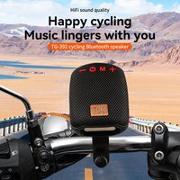 Sport Wireless Speakers Portable BT Stereo Sound TWS With Handlebar Mount for Bike Camping Motorcycles T&G392 With Micphone