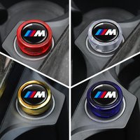 Car Cigarette Lighter Cover DustProof Decoration Cap For BMW M Performance M5 M6 E36 E46 E60 E91 E83 F40 F15 F25 G30 X1X3X4X5 X7