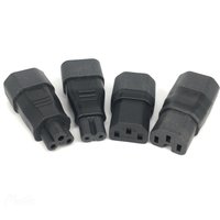 Universal IEC320 C13 C14 to C5 C6 C7 C8 C19 C20 C21 Convert Connector UPS PDU Male to Female EU US power plug adapter Socket