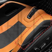 G8X M Carbon Bucket Seat Bolster Genuine Leather Protector For BMW G87 M2 G80 G81 M3 G82 G83 M4 F90 M5 F92 M8 Interior