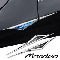 2pcs 3d alloy car stickers car accsesories accessory for ford mondeo mk3 mk4 mk5