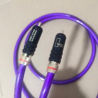 Van Den Hul VDH IT65G Digital Coaxial DAC SPDIF silver cable amplifier decoder RCA line Stereo TV Audio wire with WBT-0144 plug