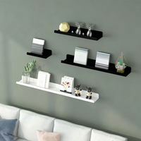 Metal Wall Shelf Bookshelf Wall Shelf Bathroom Shelf No Drilling book shelf wall shelve for Entrance Living Room Bedroom Kitchen