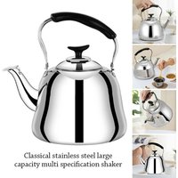 Stainless Steel Whistling Teakettle Fast Heating Base Large Capacity Water Kettles Thickened Gas Stove Induction Cooker