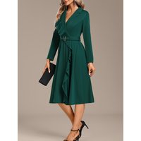Green Women's Oversized Woven Dress Casual Bohemian Maxi Summer A-Line Long Full Length Clothing Green