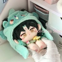 15cm Genshin Impact Xiao Sitting Body Plush Doll Cotton Stuffed Toys Cute Bed Decor Hug Pillow Girl Birthday Gift Christmas