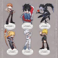 Attack on Titan Acrylic Stand Figure Eren Levi Mikasa Armin Hange Jean Desktop Decoration, Anime Collectible AOT Keychain