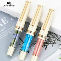 Jinhao 82 Mini Cute Short Portable Pocket Fountain Pen stationery Calligraphy Practice Writing Business Pen School Supplies