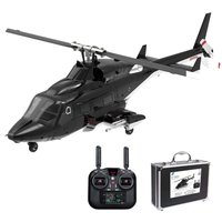 Eachine E188S AirWolf 2.4G 9CH 6G GPS Optical Flow Localization Dual Brushless Motor 1:34 Scale Flybarless RC RTF