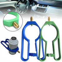 1pc R134A Car A/C Refrigeration Can Side Quick Tap Valve Apping Side Auto SAE 1/4 Tool With Valve Conditioner Mount Air Inc