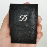 High Quality Solid Color PU Leather Belt Case Bag Suitable STD Ligne 2 Lighter Protective Sleeve Cover Birthday Gifts