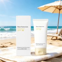 Efficient Sunscreen Cream Uv Protection Lasting Sweat Proof Relieve Face Redness Non Sticky Outdoor Travel Spf50 Anti Sun Cream