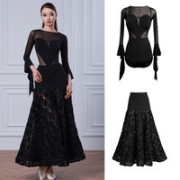 2026 High End Latin Dance Professional Costume Women'S Ballroom Dance Competition Dresses Adults Modern Dance Suits SL15761
