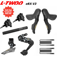 2026 New LTWOO V3 ERX 2x12s / 2x11s Electronic Groupset, Road Electronic Groupset, Replaceable Battery, APP Programming