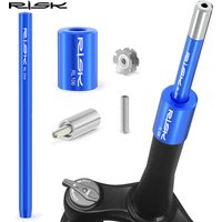 RISK Bike Bicycle Fork Star Nut Removal and Installation Driver Tool Repair Installer 1-1/8ā28.6mm