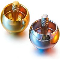 Metal Flip Over Top Desktop Gyroscope Spinner Anti Stress Fidget Toys Adults Anxiety ADHD EDC Cool Gadgets Desk Fun