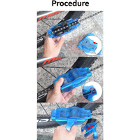 AliExpress NONE Portable bike chain washer/cleaner, road bike chain washer tool