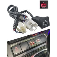 USB Charger Socket Fast Charge Adapter PD Type C and QC3.0 Power Outlet Switch for VW Golf 6 Jetta 5 MK5 Scirocco 2006 - 2014