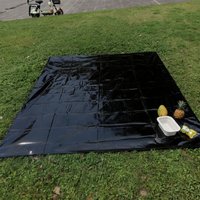 Multi-functional PVC Waterproof Moistureproof Pad for Outdoor Camping Tent Floor Moistureproof Wear-resistant and Easy to Clean