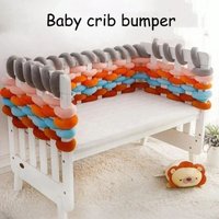 Baby Room Fence Bedside Baby Bed Decoration Anti Fall Railing DIY Woven Anti-collision Strip Woven Bedside Children's Fence