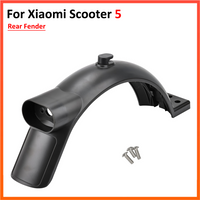 Front Rear Mudguard for Xiaomi 5 Electric Scooter Fender Set Splash Guard Hook Taillight Bracket ABS Parts