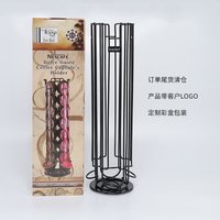 360° Rotatable for Dolce Gusto Coffee Capsule Holder Stand Pod Storage Rack Display Organizer 24-32 Capsules Dispenser Tool