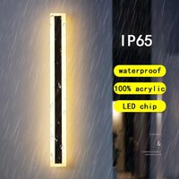 Wodoodporny, Ścienny, LED, Zewnętrzny, IP65, Nowoczesny Styl, Oświetlenie Ogrodowe, Krajobrazowe, Willa, Lampa, Zasilanie 85-265V, Regulowany