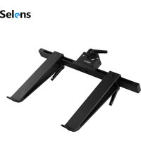Selens Aluminum Tripod Holder Attachment Hooks Adjust width Hang Tripod Stands for Selens Cart Workstation Photography Studio