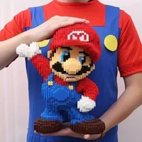 Huge Super Brother Cartoon Building Block Toys Children's Assembled Toys Christmas Gift image 4