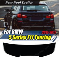 For BMW 5 Series F11 520i 528i 535i 535d 550i Touring 2011-2017 ABS Car Rear Roof Trunk Spoiler Trim Tail Wing Body Kits