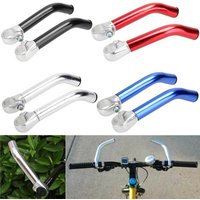 Aluminum Cycling Riding MTB Sheep Horn Bar Ends Bike Handle Bent Handlebars Bicycle Handlebar