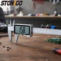 Digital Vernier Caliper 6-inch 0-150mm LCD Display Inch Metric Conversion High Precision Measurement Tool