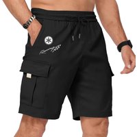 Yamaha Men's Large Pocket Summer Casual Sports Shorts - Relaxed Comfortable Work pants - Fashionable Men's Multi-pocket Pants