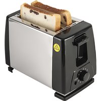 Toaster 2 Slice Wide Slot with 6 Preset Temperature and Timing Small Stainless Steel Bread Toaster with Manual Stop