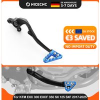 Verstellbarer geschmiedeter Aluminium-Bremshebel für KTM EXC 300 EXCF 350 SX 125 SXF 450 2017-2025 XC XCW TPi, für Husqvarna TE 250 TE 300 FE 2017-2025 FC TC TEi TX, für GasGas EC 300 250 EXF ECF MCF