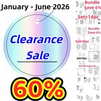 2026 Collection New Metal Cutting Dies Clear Stamp Stencil Hot Foil for DIY Decorating Scrapbook Paper Card Album Clearance Sale