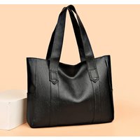 Vintage large capacity canvas women's handbag shoulder bag commuting work leisure handbag travel shopping bag