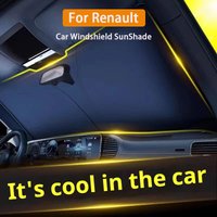 For Renault Koleos Captur Megane Clio Scenic Talisman Arkana Dacia Sandero Car Windshield SunShade Cover Front Window Sun Shade