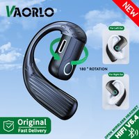 Wireless Bluetooth 5.4 Earphone 180° Rotation Ear Hook HIFI Stereo With MIC HD Call Open Single Ear Headset For Game Music Sport
