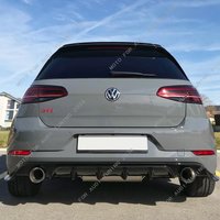 Upgrade To TCR Style Rear Bumper Splitter Lip Diffuser Cover Trim For Volkswagen Golf 7 Mk7 MK7.5 GTI GTD GTE TSI TDI 2013-2020
