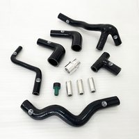 Silicone Crankcase Breather Hose Kit For Audi A3 2001-2003 FOR VW Bora Jetta 1999-2005 FOR Golf Mk4 1.8T AUQ AUM