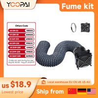 YOOPAI Fume Exhaust Kit For All YOOPAI 3D Printer Enclosure for Bambu Lab Exhaust Odors Smoke and Dust Maintains Air Circulation
