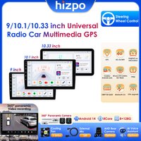 10.1 "Wireless Carplay Android Auto Universal Autoradio Multimedia-Player für VW Nissan Toyota Volkswagen Hyundai Kia GPS BT RDS