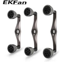 EKFan 105/120/130MM Baitcasting Fishing Reel handle for A/S/D 7*4/8*5mm hole Aluminum alloy drum reel handle Lure Reel Handle