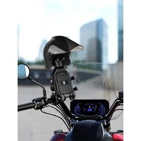 AliExpress NONE Motorbike Small Rainproof Mobile Phone Helmet Holder Portable Mini Parasol Sun Shade Bicycle Umbrella Phone Bracket