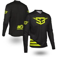 AliExpress NONE S3 Parts Enduro Long Sleeve Jersey for Motocross Downhill Mountain Bike BMX - DH MTB Shirt