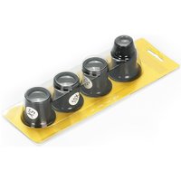 Watch Repair Tool Set 4PCS 5 to 20 Times Magnifying Glass Goggles for Watch Repairing and Precision Maintenance