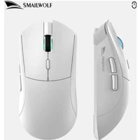 SMAILWOLF RS7 Bluetooth Wireless Gaming Mouse PAW3311 Macro Driver Laptop Desktop Computer Office Game 20000dpi Business Office